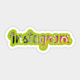 Instagram Merch Sticker